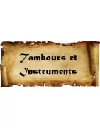Tambours et Instruments - Magie Kali: Boutique ésotérique en ligne: Accessoires de Magie Blanche, Wicca, Sorcellerie, Hoodoo